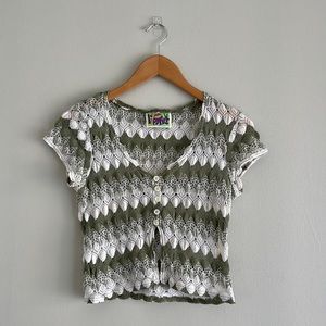 Vintage crochet top